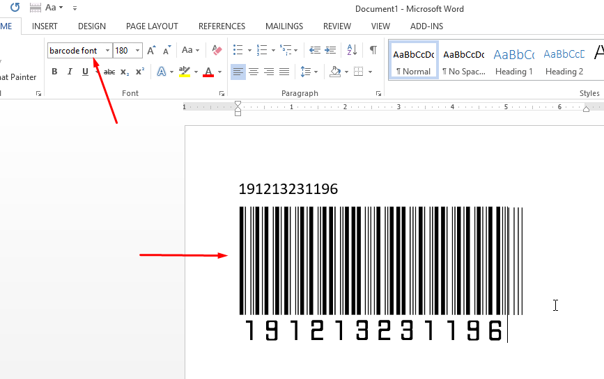 Microsoft Barcode Font Download